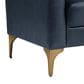 Lifestyle Solutions Fletcher Stationary Loveseat in Navy, , large