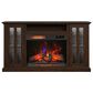Classic Flame 62" TV Stand with Electric Fireplace in Stromburg Oak, , large