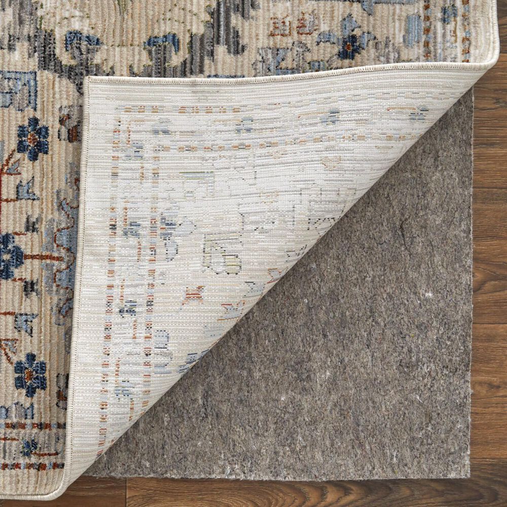 Feizy Melrose 39P5F 6&#39;7&quot; X 9&#39;6&quot; Beige and Multi Area Rug, , large