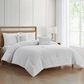 BCP Home Maddy 5-Piece King Comforter Set in White, , large