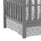 Oxford Baby Lazio 4-In-1 Convertible Crib in Dove Gray, , large