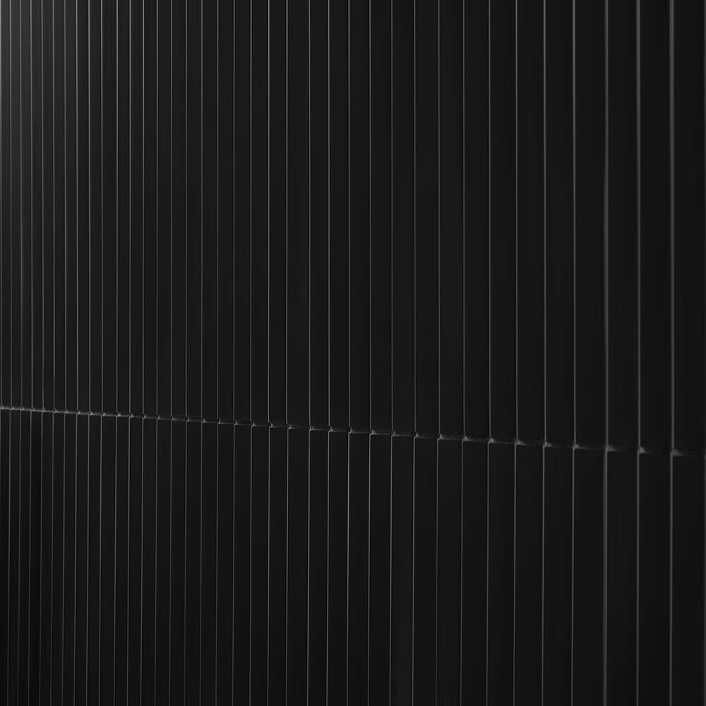 Soho Studio Carver Peak Nero 12" x 24" Satin Semi-Polished Marble Tile, , large