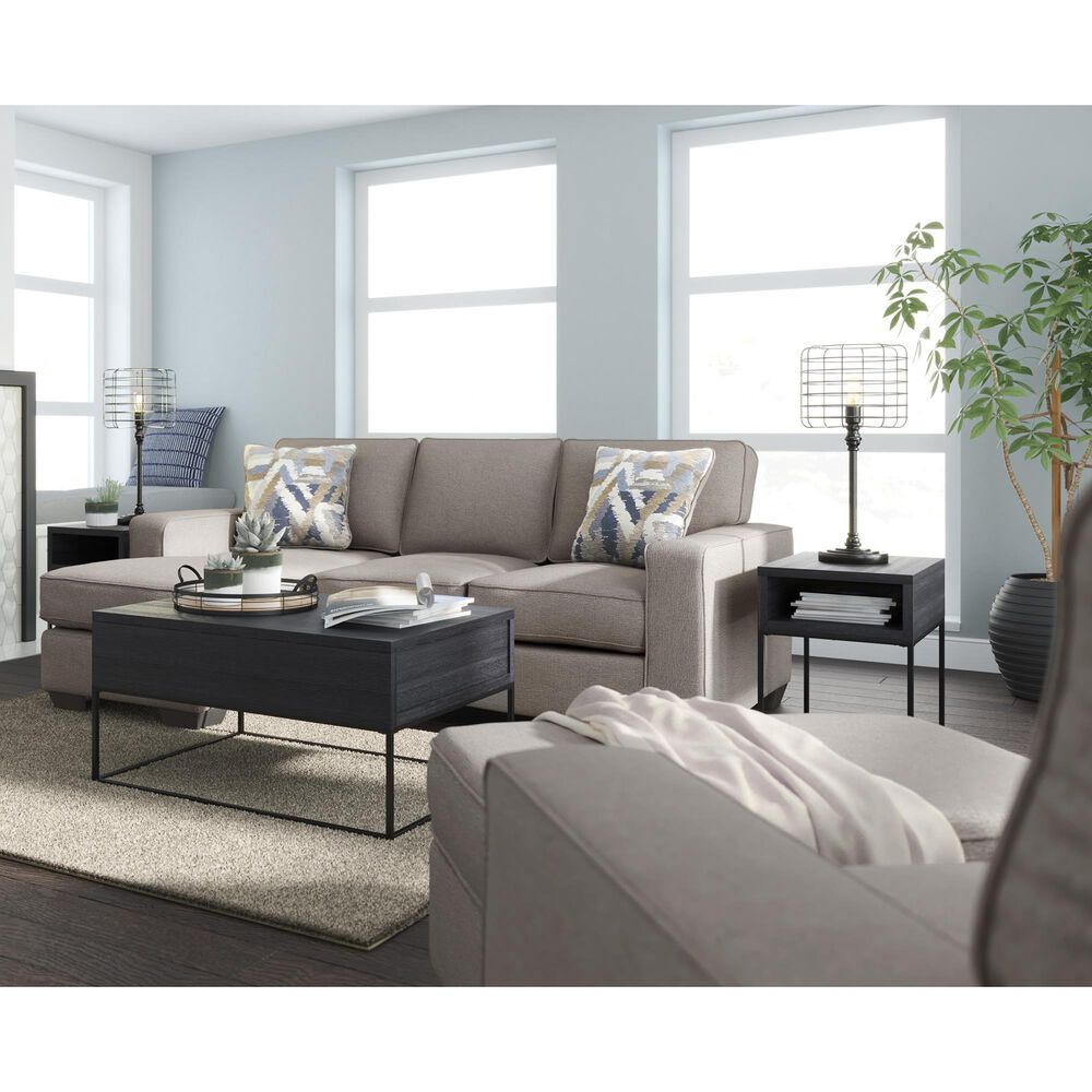 Signature Design by Ashley Greaves 2-Piece Left Facing Sofa Chaise in Stone, , large