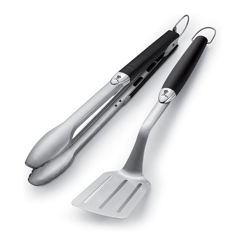 Weber 2-Piece Barbecue Tool Set in Stainless Steel, , large