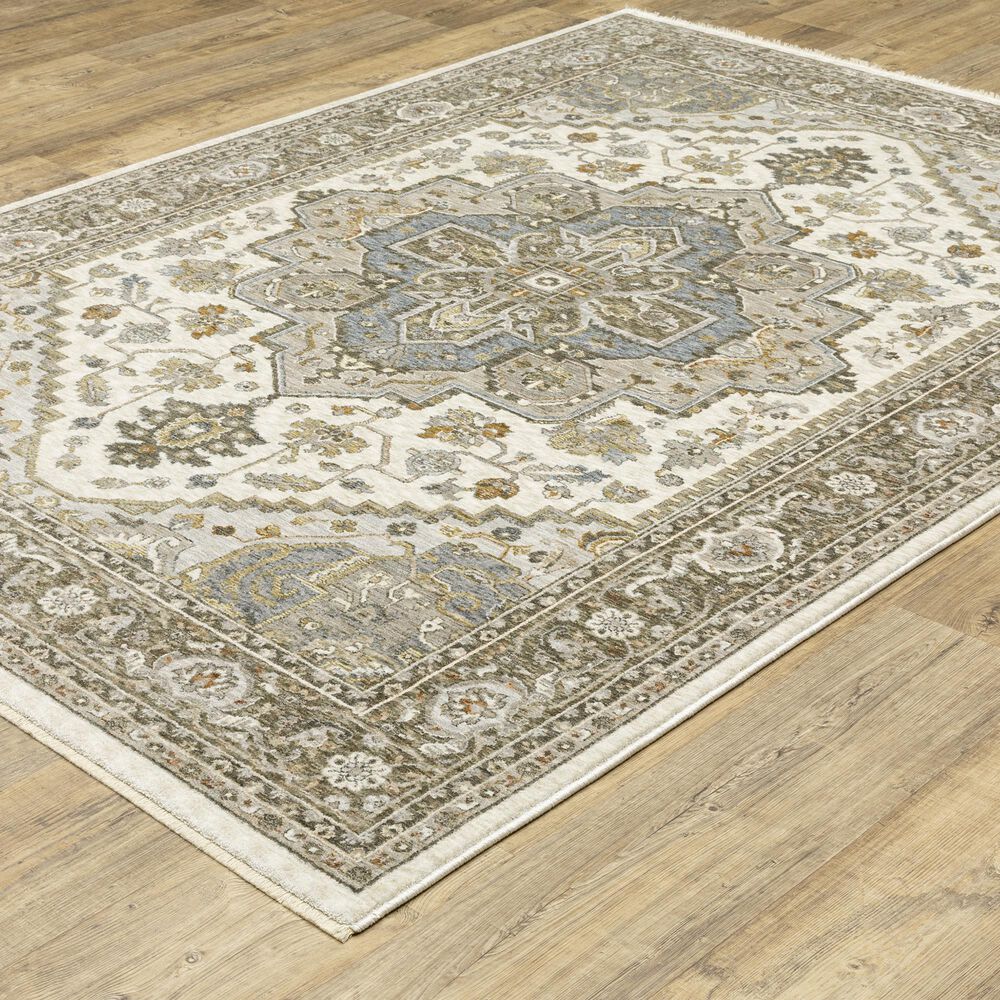 Oriental Weavers Maharaja 3&#39;3&quot; x 5&#39; Ivory Area Rug, , large