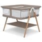 Delta Children Bondi Beechwood Twin Bassinet in Tan, , large