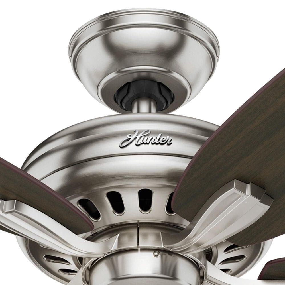 Hunter Newsome 52&quot; Ceiling Fan with 3 Lights in Brushed Nickel, , large
