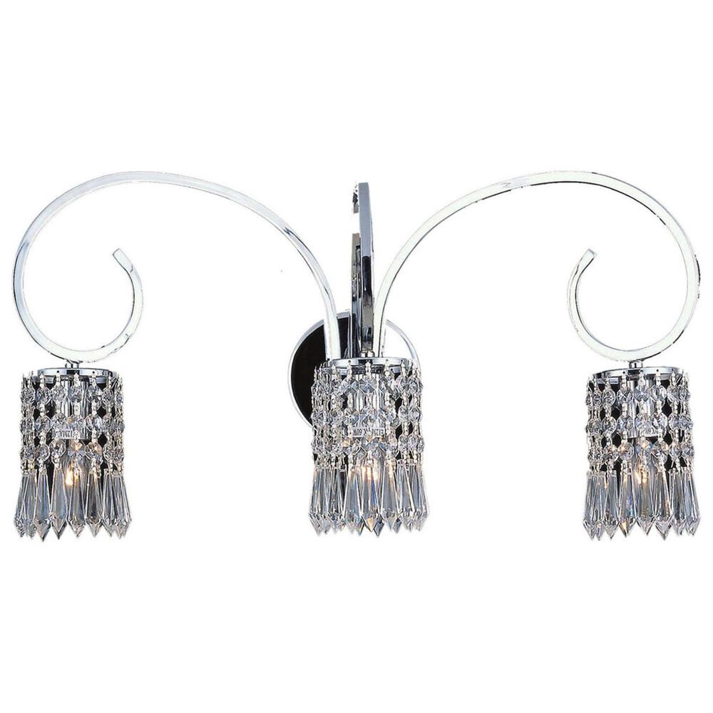 Stein World Optix 3-Light Wall Sconce In Chrome, , large