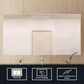 Lexora Home Vellum 72" x 36" LED Vanity Mirror, , large