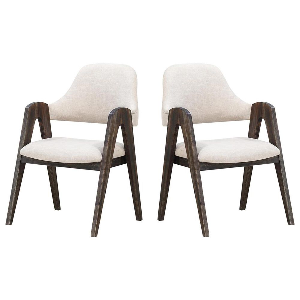 Shell Island Furniture Aspen Dining Chair in Aspen Court Herringbone (Set of 2), , large