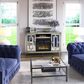 Classic Flame 55" Mirrored Media Fireplace in Silver, , large