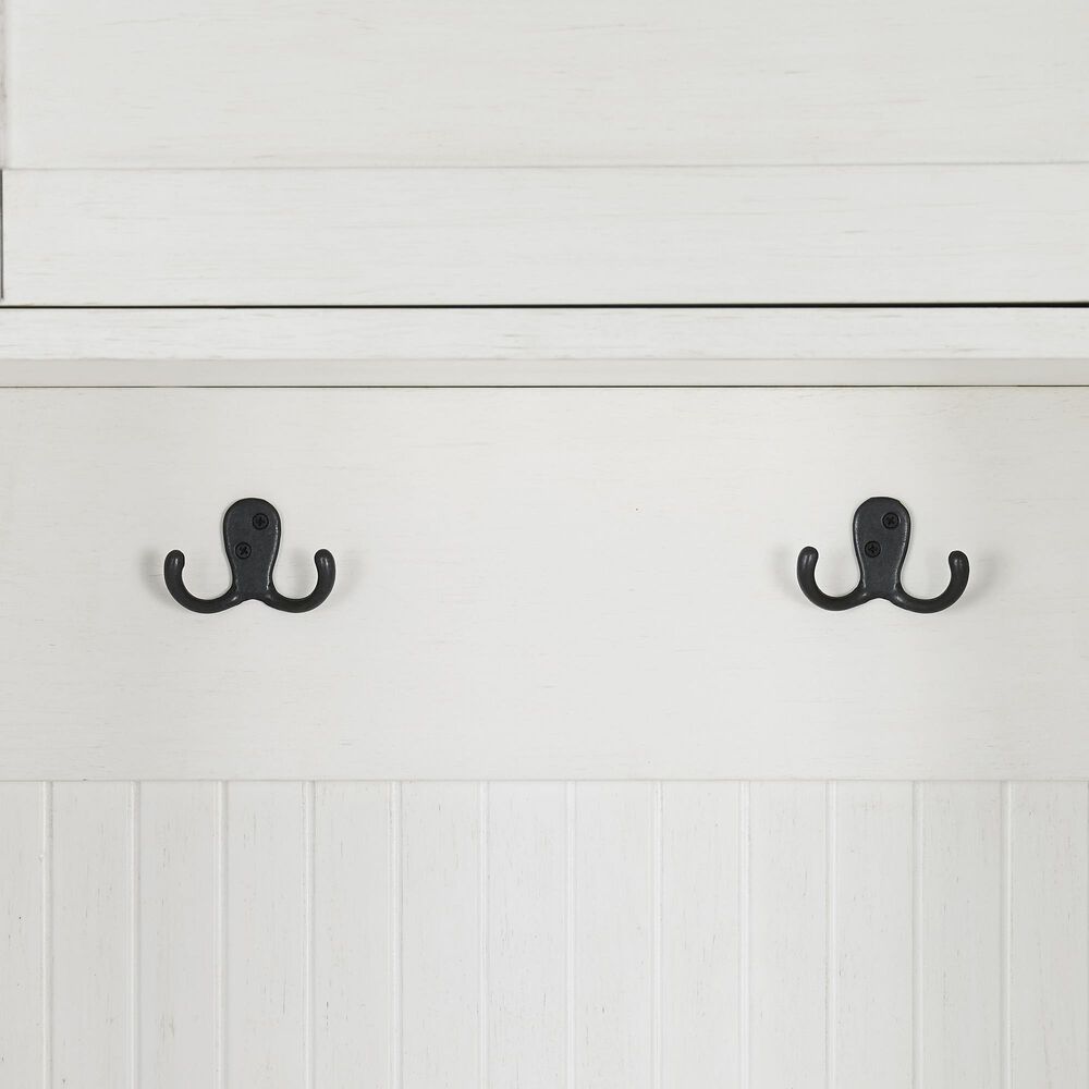 Crosley Furniture Fremont 3Piece Entryway Set in Distressed White