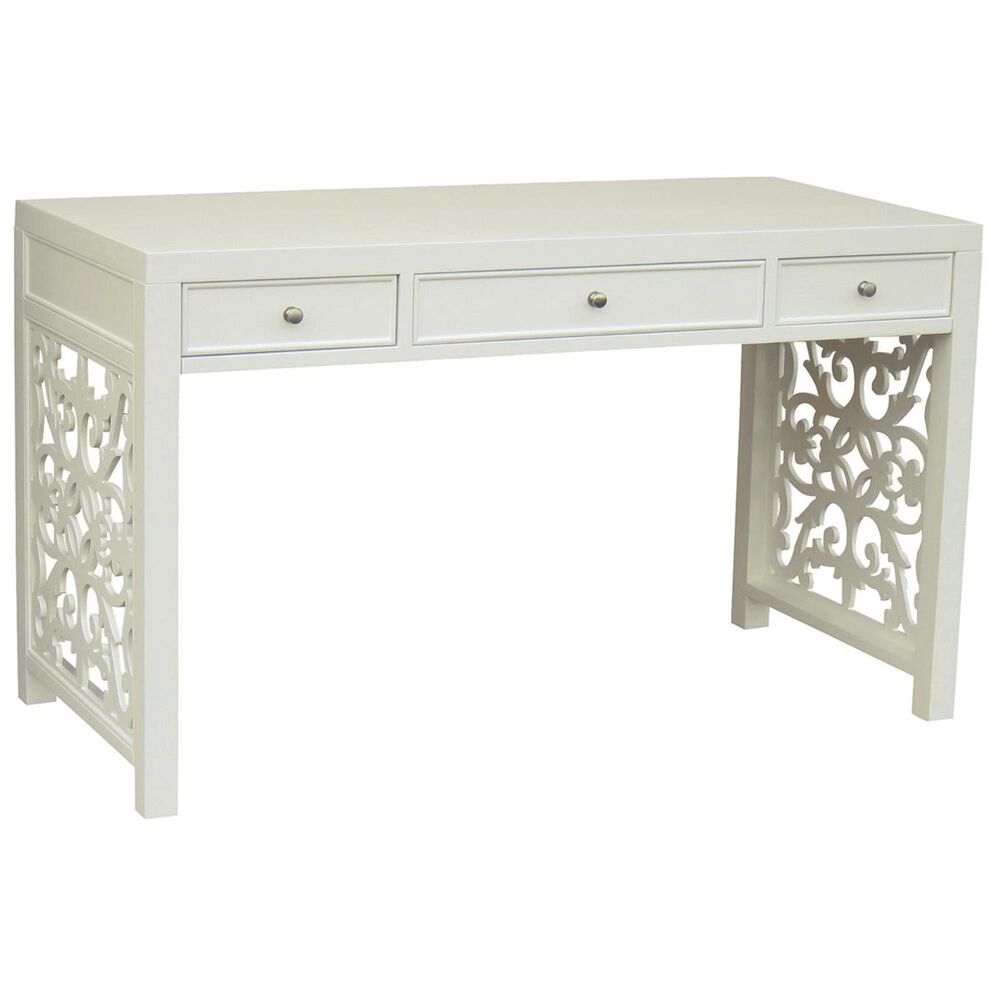 Accentric Approach Accentric Accents Benton Desk in White, , large