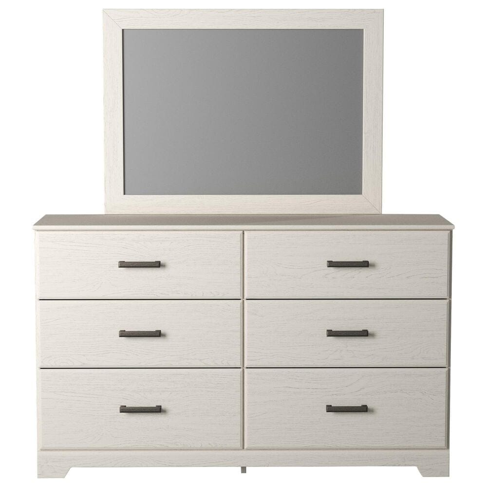 Ashley Stelsie 3-Piece Twin Panel Bed Set in White, , large