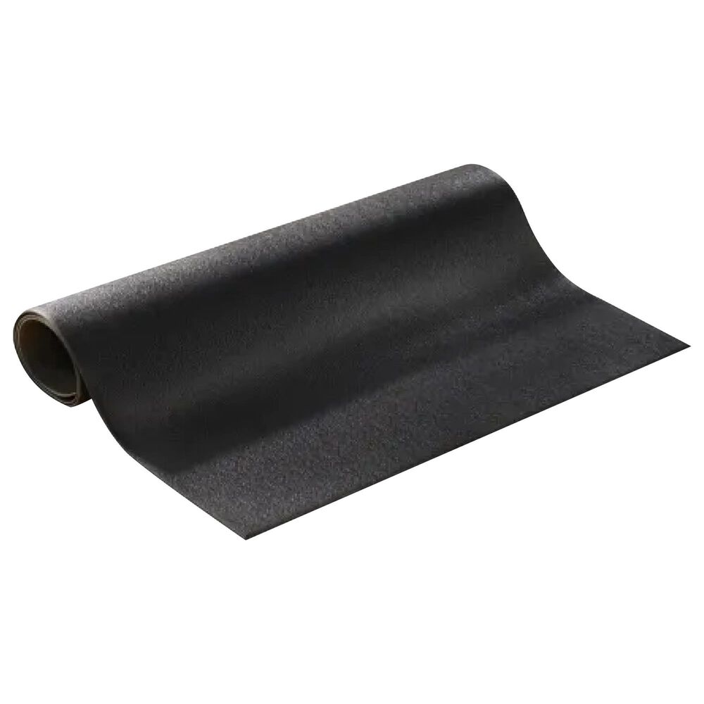 iFit 36" x 72" Exercise Equipment Floor Mat in Black, , large