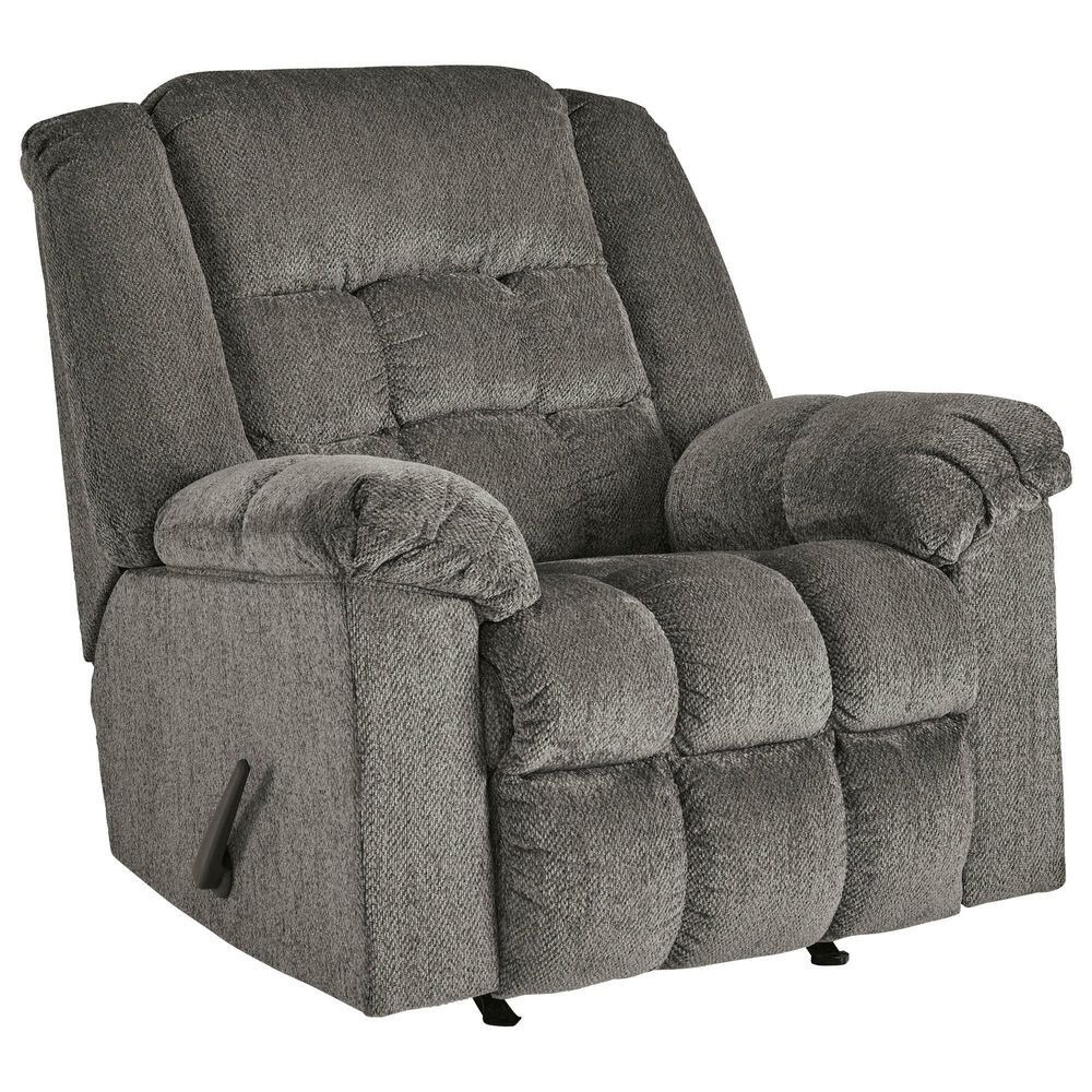 Ashley Kegler Manual Rocker Recliner in Putty, , large
