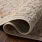 Loloi Milena Ivory and Ochre 7"10" Round Area Rug, , large