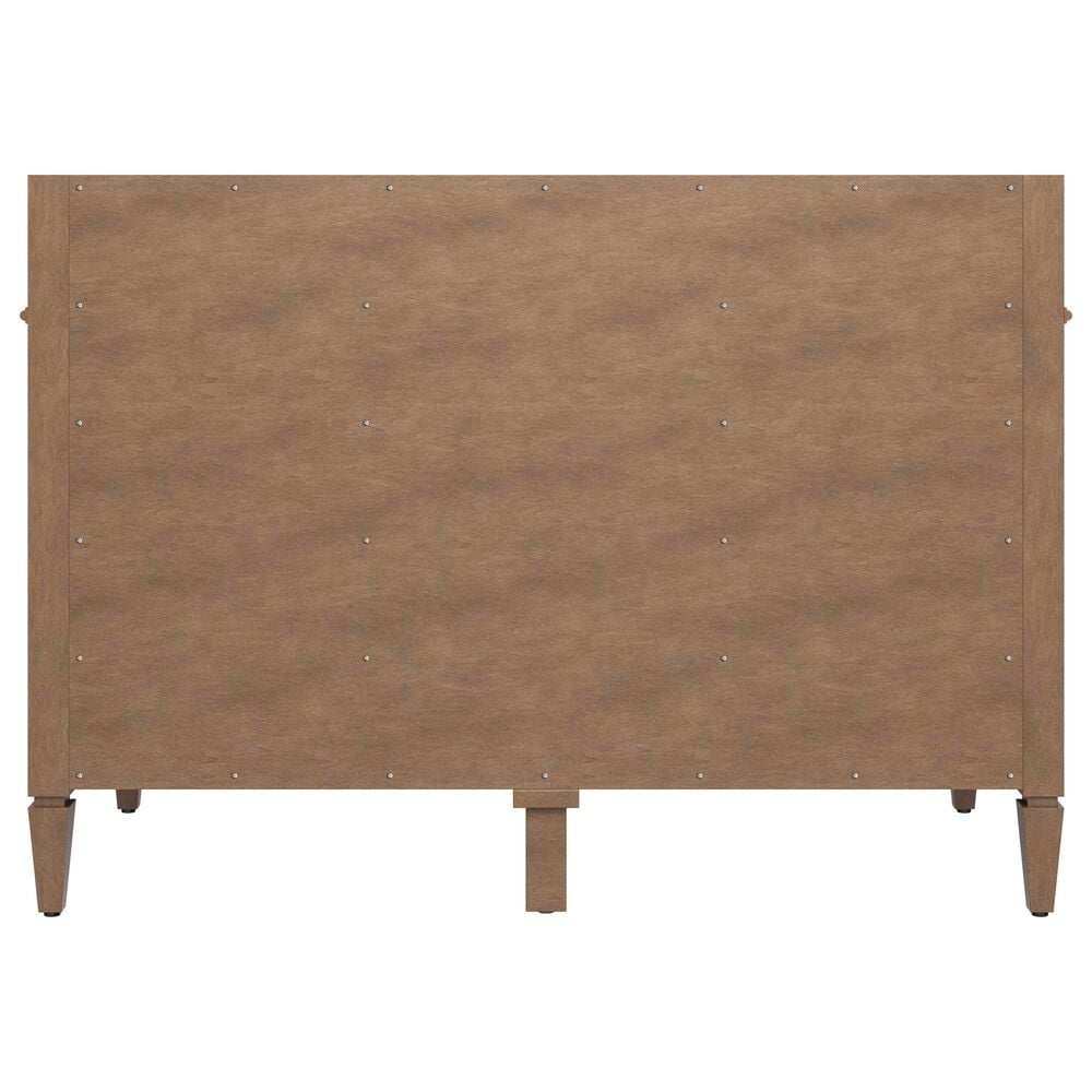 James Martin Brittany 48" Single Bathroom Vanity in Pecan with 3 cm Parisien Bleu Silestone Top and Rectangular Sink, , large