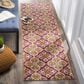 Safavieh Madison MAD605A 2"3" x 8" Fuchsia and Gold Runner, , large