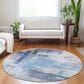 Dalyn Rug Company Ravenna RN6 8" Round Blue Area Rug, , large