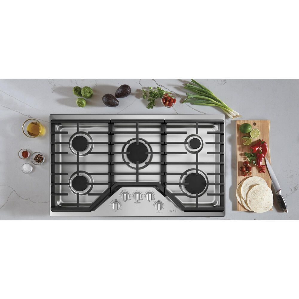 Cafe 36&quot; Built-In Gas Cooktop in Stainless Steel, , large