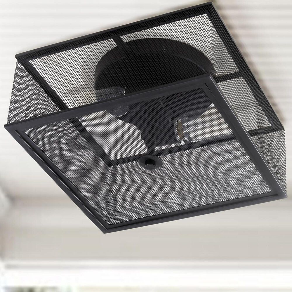 Safavieh Hagan Flush Mount in Black, , large
