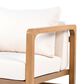 Hearth and Haven Outdoor Club Chair with Oversized Seat and Cushions in Beige, , large