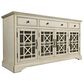 Waltham Craftsman 60" TV Console in Antique Cream, , large