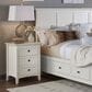 Urban Home Paragon 3 Drawers Nightstand in Opaque White, , large