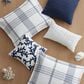 Levtex Waffle Plaid 3-Piece Full/Queen Comforter Set in Navy and White, , large