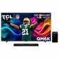 TCL 98" Class QM6K Series 4K UHD HDR QD-Mini LED - Smart Google TV with Q Class 5.1.2 Channel Soundbar System in Black, , large