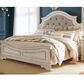 Ashley Realyn Queen Panel Bed in Chipped White, , large