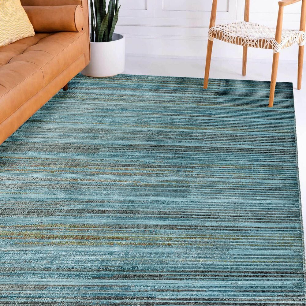 Dalyn Rug Company Lomita LO6 8&#39; x 10&#39; Blue Area Rug, , large