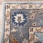 RIZZY Sapphire Blue and Gray 5" x 8" Area Rug, , large