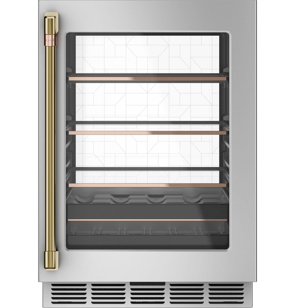 Cafe CAFE REFRIGERATION HANDLE KIT - BRUSHED BRASS, , large