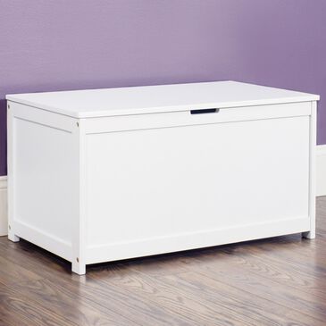 Foundations Worldwide Harmony Toy Chest in Matte White, , large