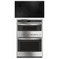 GE Profile 2-Piece Kitchen Package with Stainless Steel 30" Built-In Microwave Combination Wall Oven and Black 36" Electric Cooktop, , large