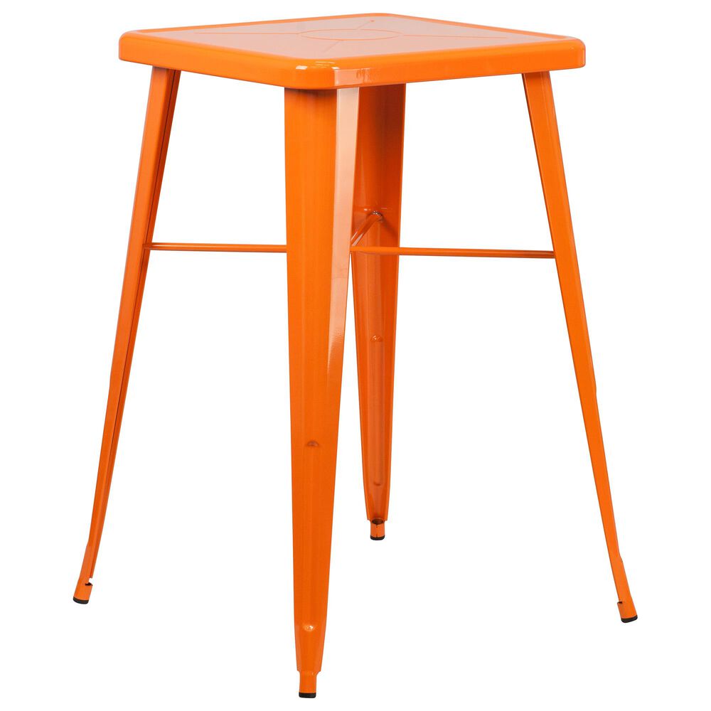 Flash Furniture 23.75" Bar Table in Orange, , large