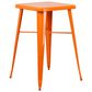 Flash Furniture 23.75" Bar Table in Orange, , large