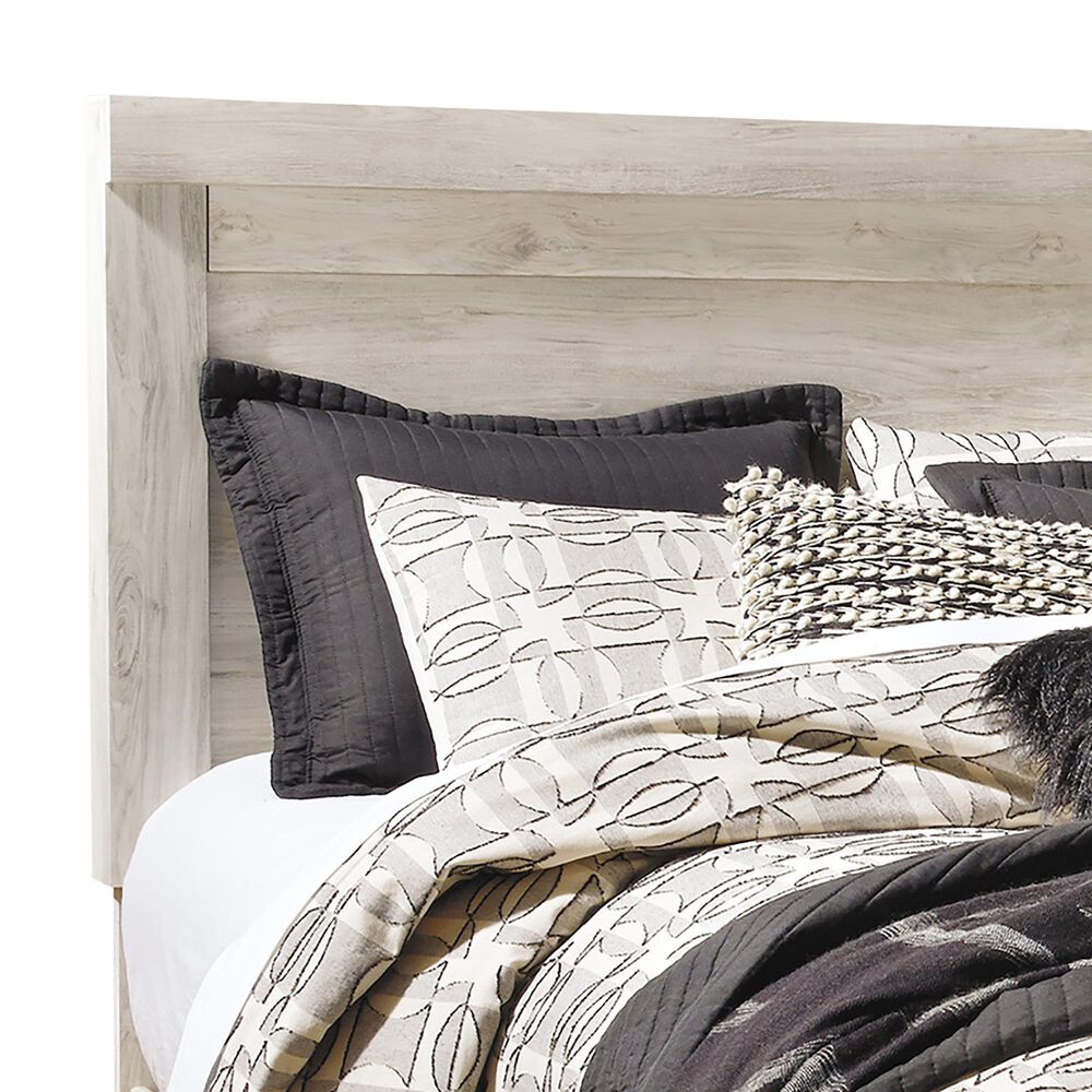 Ashley Bellaby Queen Storage Bed In Whitewash, , large