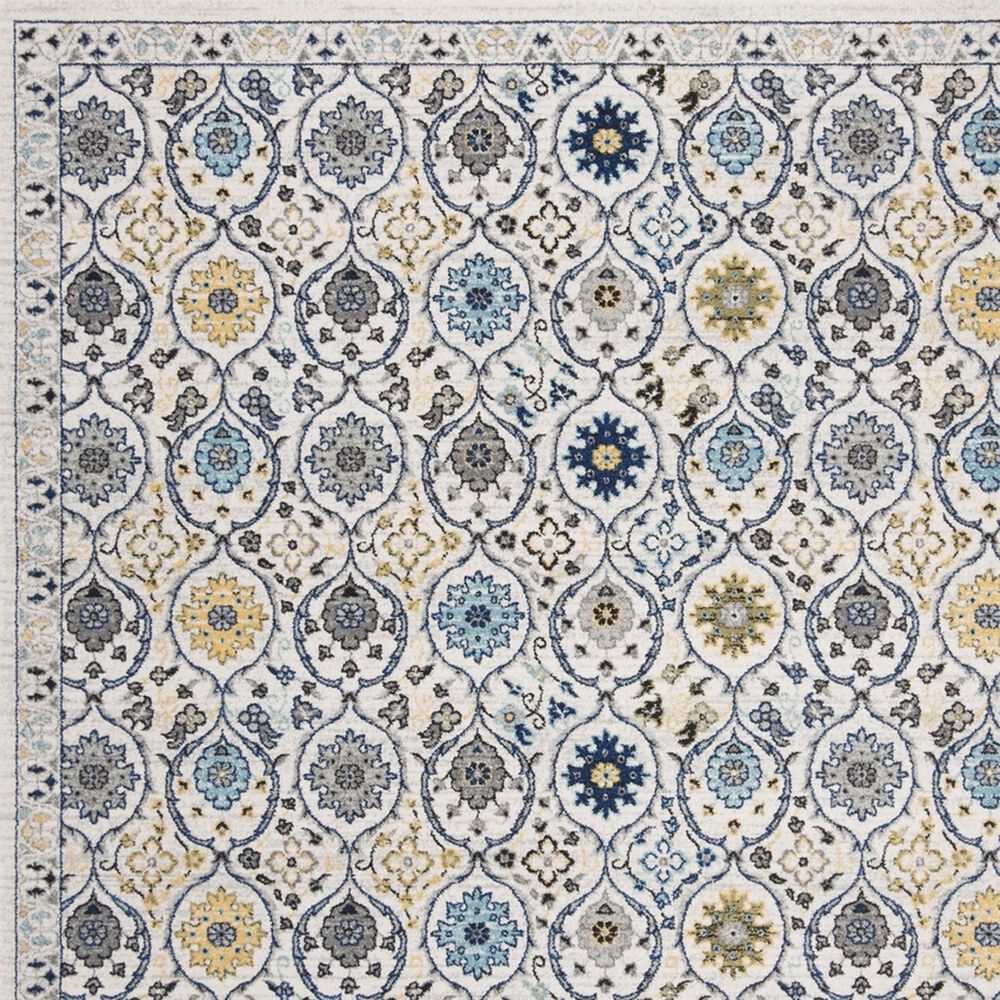 Safavieh Evoke EVK210C 10&#39; x 14&#39; Ivory and Blue Area Rug, , large