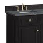James Martin Vanities Lorelai 60" Double Vanity in Black Onyx with 3 cm Parisien Bleu Quartz Top, , large