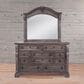 Springmeier Heirloom Dresser Mirror in Rustic Charcoal, , large