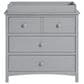 Oxford Baby Montauk Changing Topper in Farmhouse Gray, , large