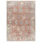 Surya Carlisle CSI2314 2" x 2"11" Brick Red, Off-White, Medium Gray, Olive, Dark Blue and Dark Brown Area Rug, , large