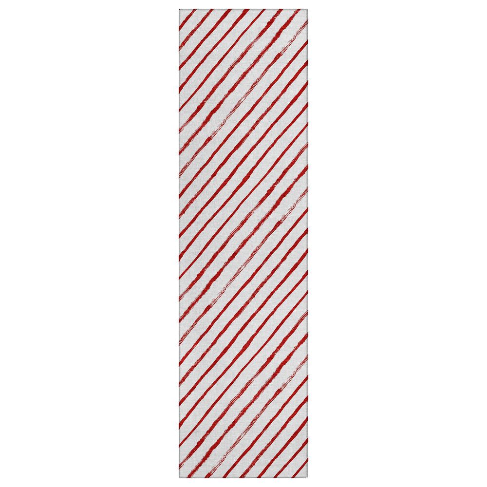 Dalyn Rug Company Wonderland WN27 2"3" x 7"6" Red Indoor/Outdoor Runner, , large