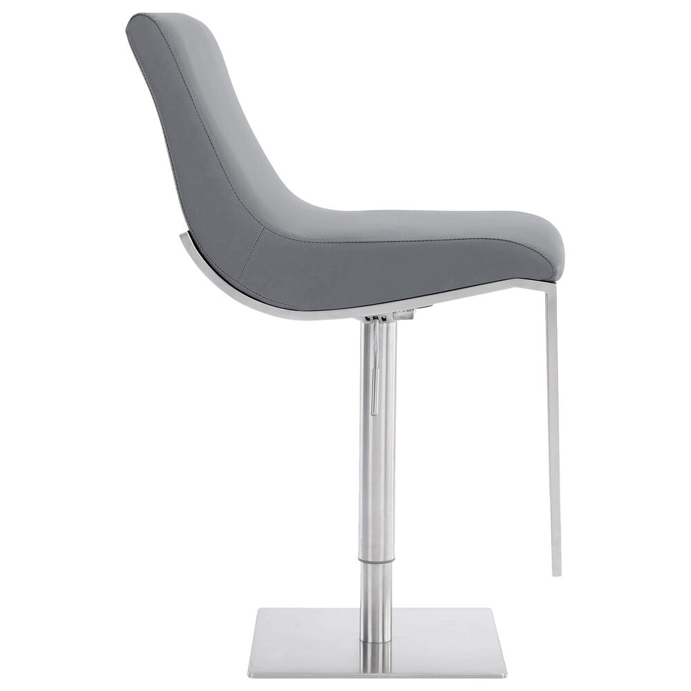 Blue River Victory Swivel Barstool in Grey, , large