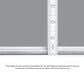 Dalyn Rug Company Trevi TV8 2"3" x 7"6" Blue Runner, , large