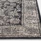 Central Oriental Adore Laney 5" x 7"6" Black and Beige Area Rug, , large