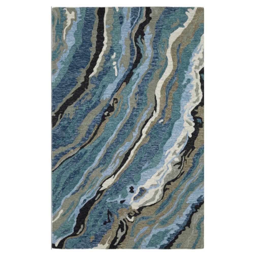 Oriental Weavers Kipton 5&#39; x 8&#39; Blue Area Rug, , large